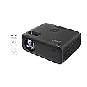 Supersonic SC-282P Full HD 1080P LED Projector with Bluetooth, 7800 Lumens, LED 4" LCD, 40-150" Display, HDMI/USB/SD/AV Inputs, 20,000Hr Lamp
