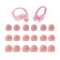 Silicone Eartips Replacement for bmani T16 / bmanl T16 Wireless Earbuds, 9 Pairs (S/M/L) Pink
