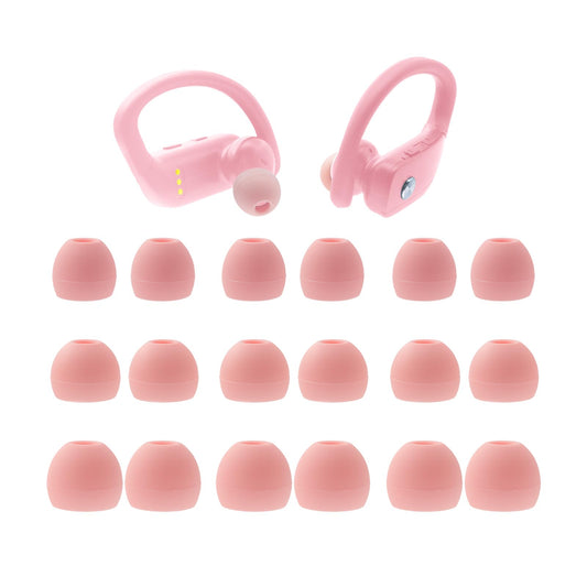 Silicone Eartips Replacement for bmani T16 / bmanl T16 Wireless Earbuds, 9 Pairs (S/M/L) Pink