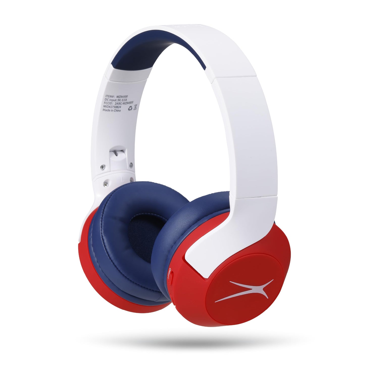 Altec Lansing Kid Safe Noise Cancelling Wireless Headphones 15H Battery, 85dB Volume Limit, Foldable Design Powerful Sound, Active Noise Cancellation