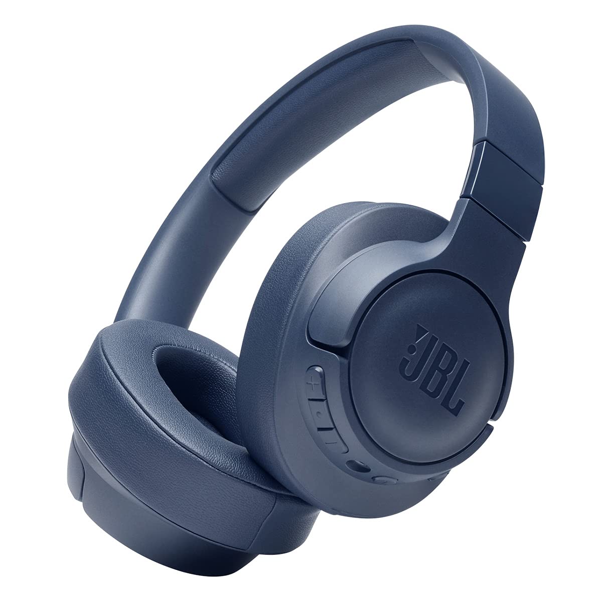 JBL Tune 760NC - Lightweight, Foldable Over-Ear Wireless Headphones with Active Noise Cancellation - Blue (Renewed)