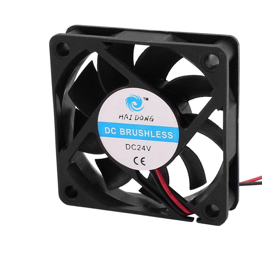 uxcell DC 24V 60 x 60 x15mm Computer Cooling 9 Vanes Brushless Cooling Fans