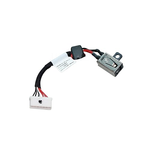 Zahara DC in Power Jack Connector with Cable Harness Socket Plug Replacement for Dell XPS 15 7590 P56F003 0TPNTM DC30100O800