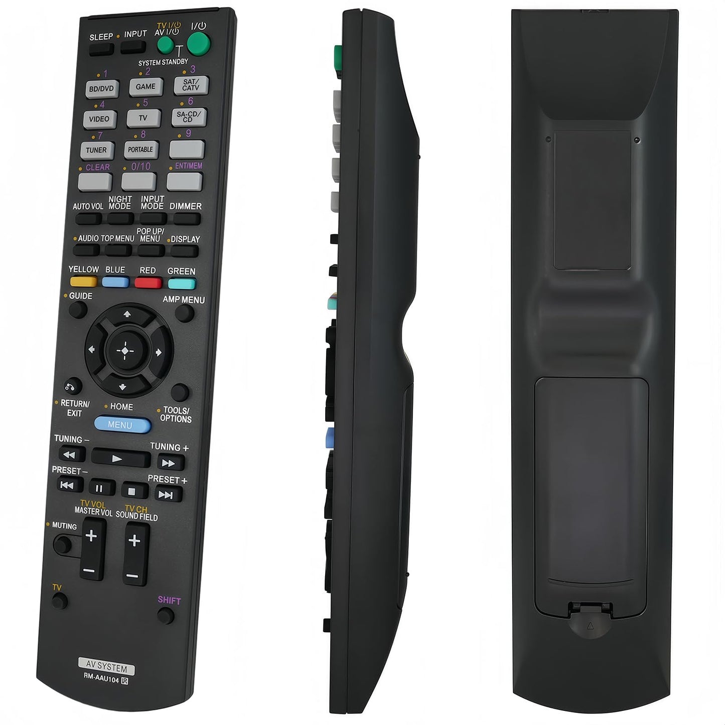 Universal Replacement Remote Control Compatible for Sony Home Theater Audio AV Receiver STRDH520 STR-DH520