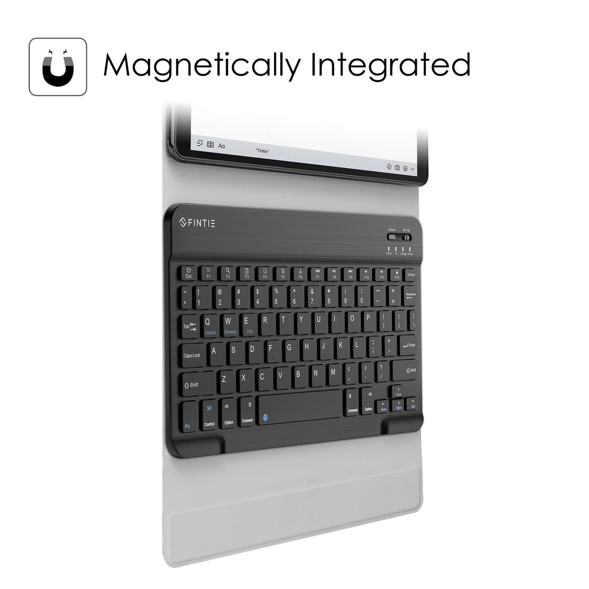 FINTIE Keyboard Case for Galaxy Tab A 10.1 2019 SM-T510/T515/T517, Black