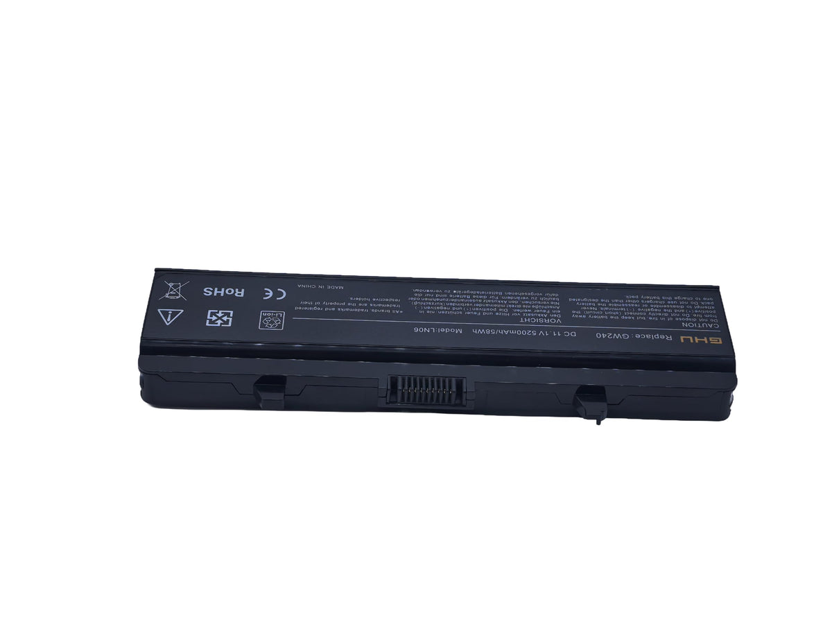 GHU Premium Battery 58Wh Compatible with Dell Inspiring 1545 Module Type X284G RN873 GW240 1525 Recharges Over 500 Times
