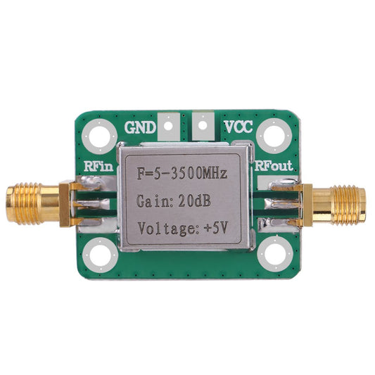 5-3500MHz RF WideBand Amplifier 20dB High Gain Low Noise LNA Amplifier with Shielding Shell