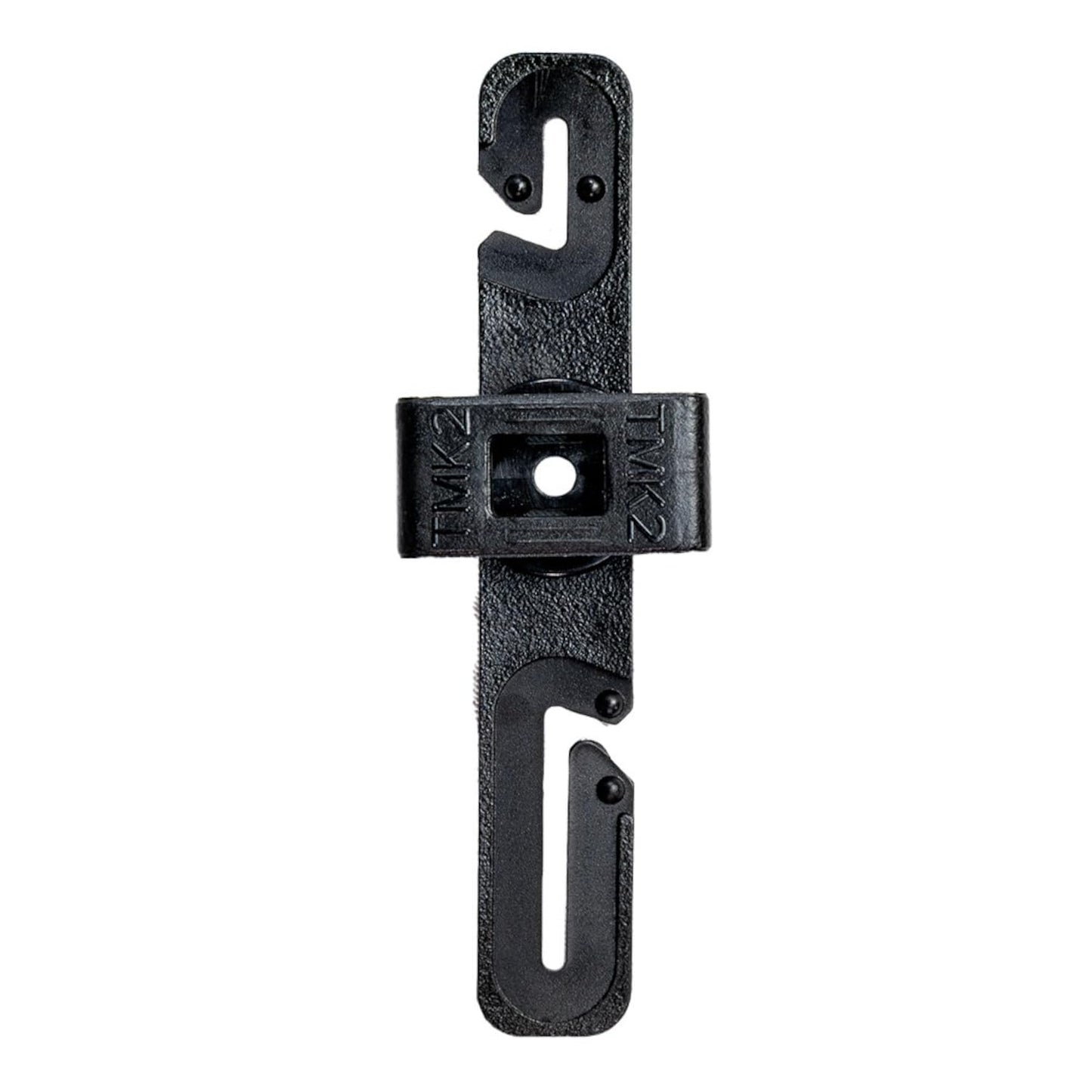 TMK2 - Two Button Tactical Mic Klip | Two-Way Radio Microphone Clip for First Responder Uniforms (TMK2)