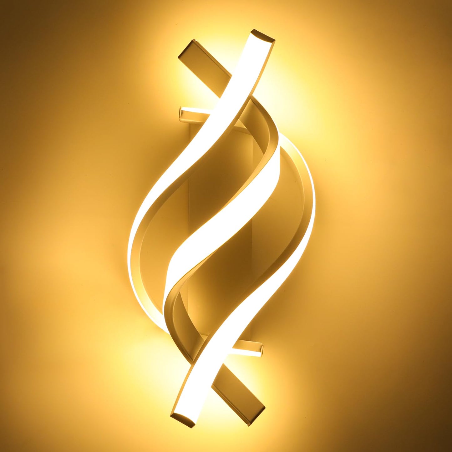 LED Wall Sconces for Indoor Use, 22W Modern Spiral Wall Lamps, Creative Hallway Wall Light Fixtures, Indoor Lighting for RVs Sconces for Living rooms