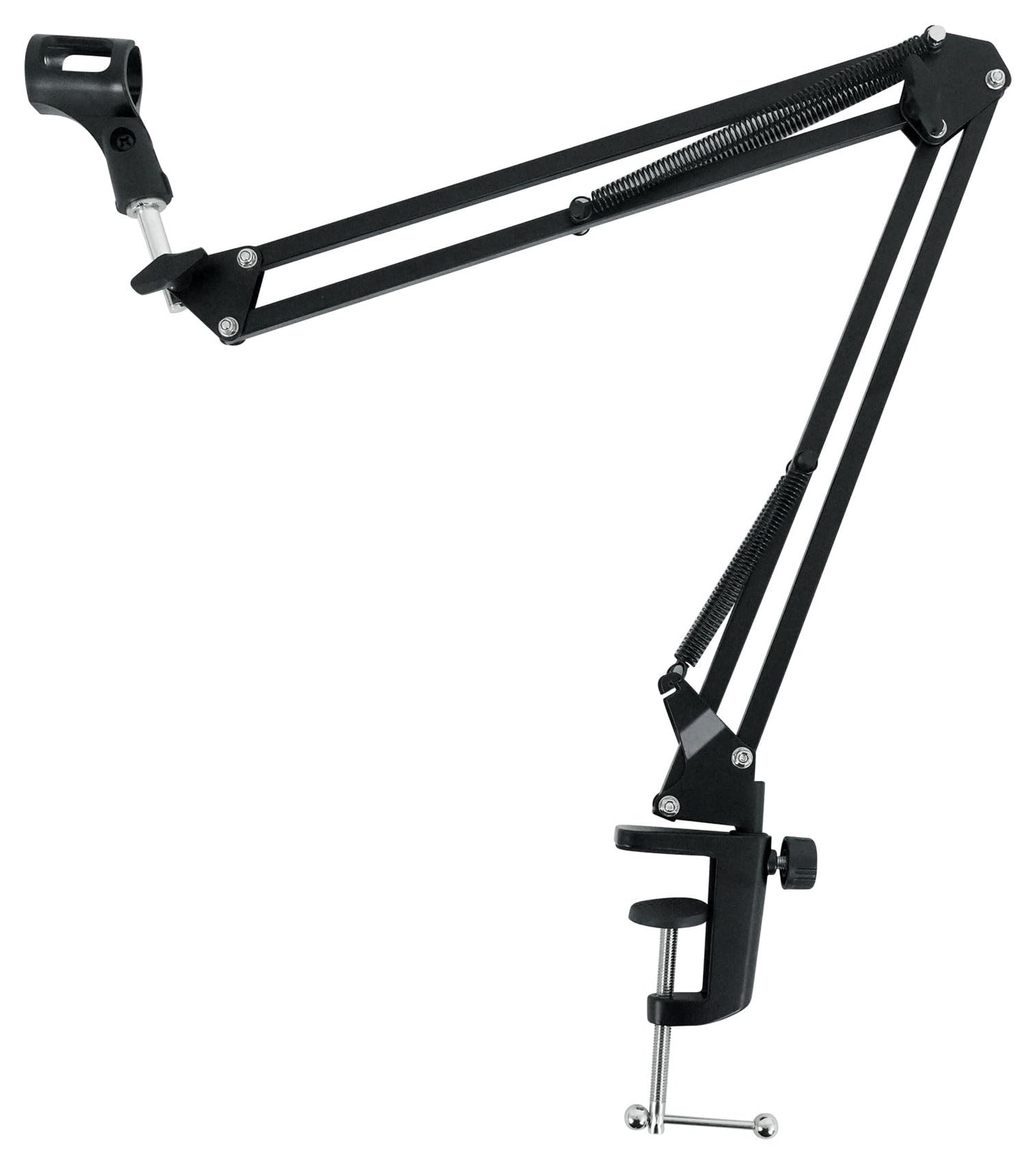 Rockville Microphone Boom Arm Studio Podcast USB Mic Stand+Desk Clamp (30")