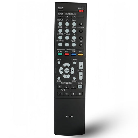 New RC-1168 Replaced AV Remote Control Fit for Denon AVR-S710W AVR-X1100W AVR-S500BT AVR-X510BT AVR-S700W AVR-X2100W AVR-1613 AV A/V Home Theater
