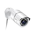 ZOSI 2MP 1080p Security Camera,4-in-1 TVI/CVI/AHD/CVBS Surveillance Bullet Camera Indoor Outdoor,Night Vision,Work for 960H,720P,1080P analog CCTV DVR