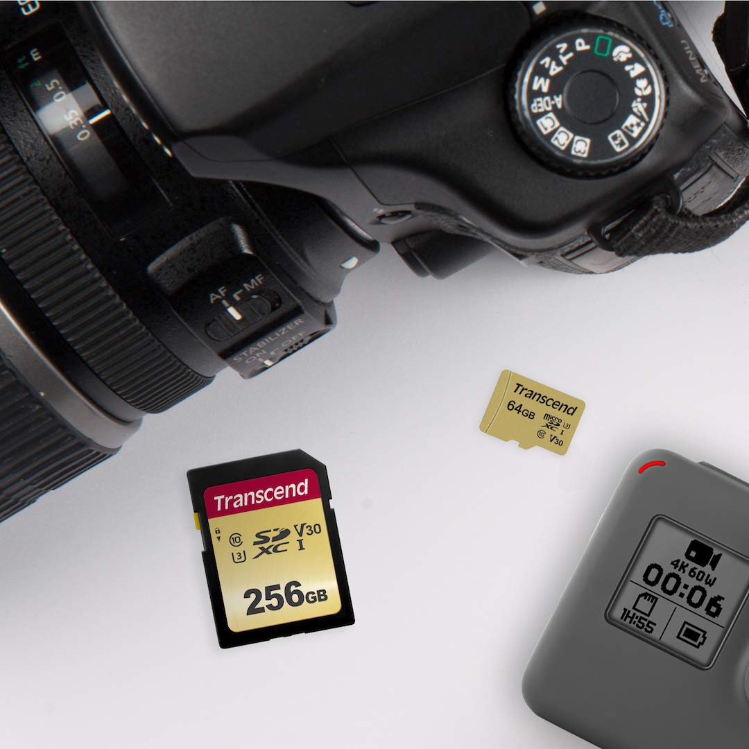 Transcend 16GB SDXC/SDHC 500S Memory Card TS16GSDC500S