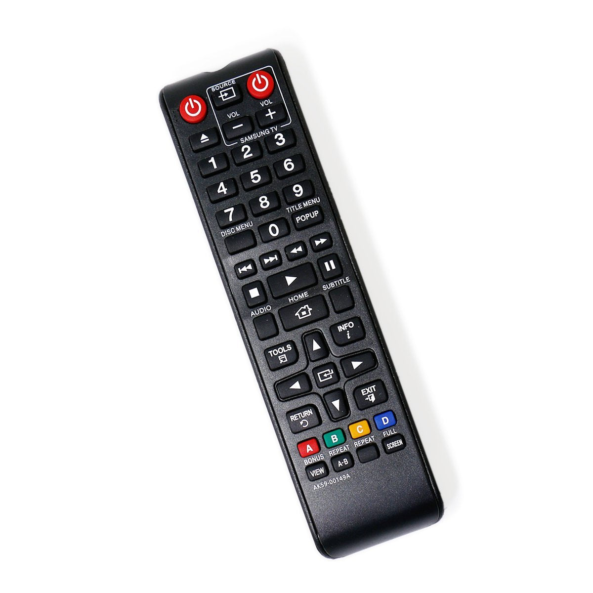 New Replace AK59-00149A Remote Control for Samsung BD-ES5300 BD-FM51 BD-FM57C BD-H5100 BD-H5900 BD-HM51 BD-HM59 BD-J5100 BD-J5700 BD-J5900 BD-JM51