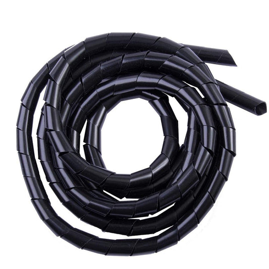 Ancor 452381 Marine Grade Electrical Spiral Wrap (3/8-Inch, Black, 10-Feet)