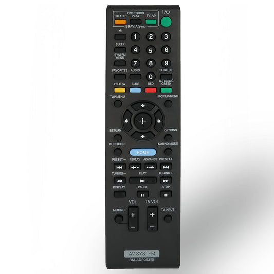 RM-ADP053 1-487-647-11 Remote Control Replaced for Sony BDV-E370 BDVF500 BDV-F7 HBDE570 Audio/Video Receiver AV System
