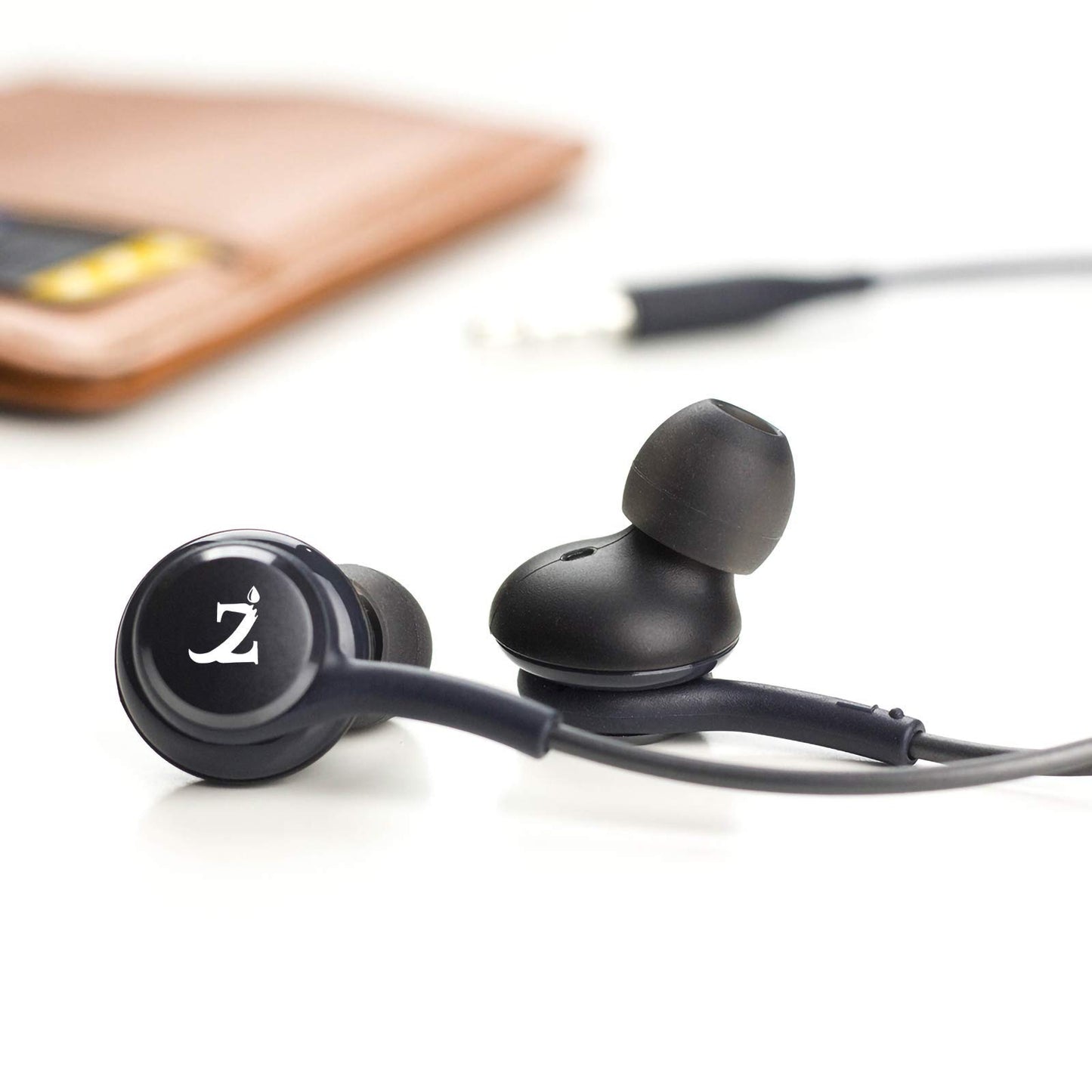ZAMZAM PRO Stereo Headphones Works for Motorola One 5G with Hands-Free Built-in Microphone Buttons + Crisp Digital Titanium Clear Audio! (3.5mm, 1/8…