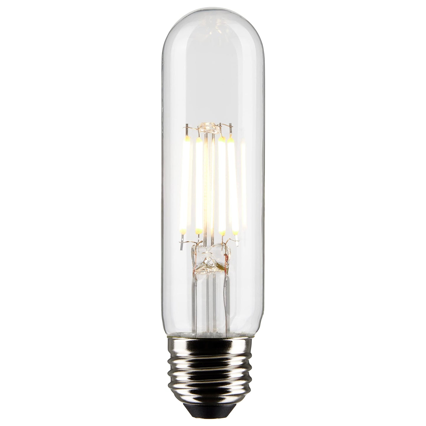 Satco S21344, T10 LED Bulb, E26 Base, 2700K, Clear, Dimmable, Light Bulb