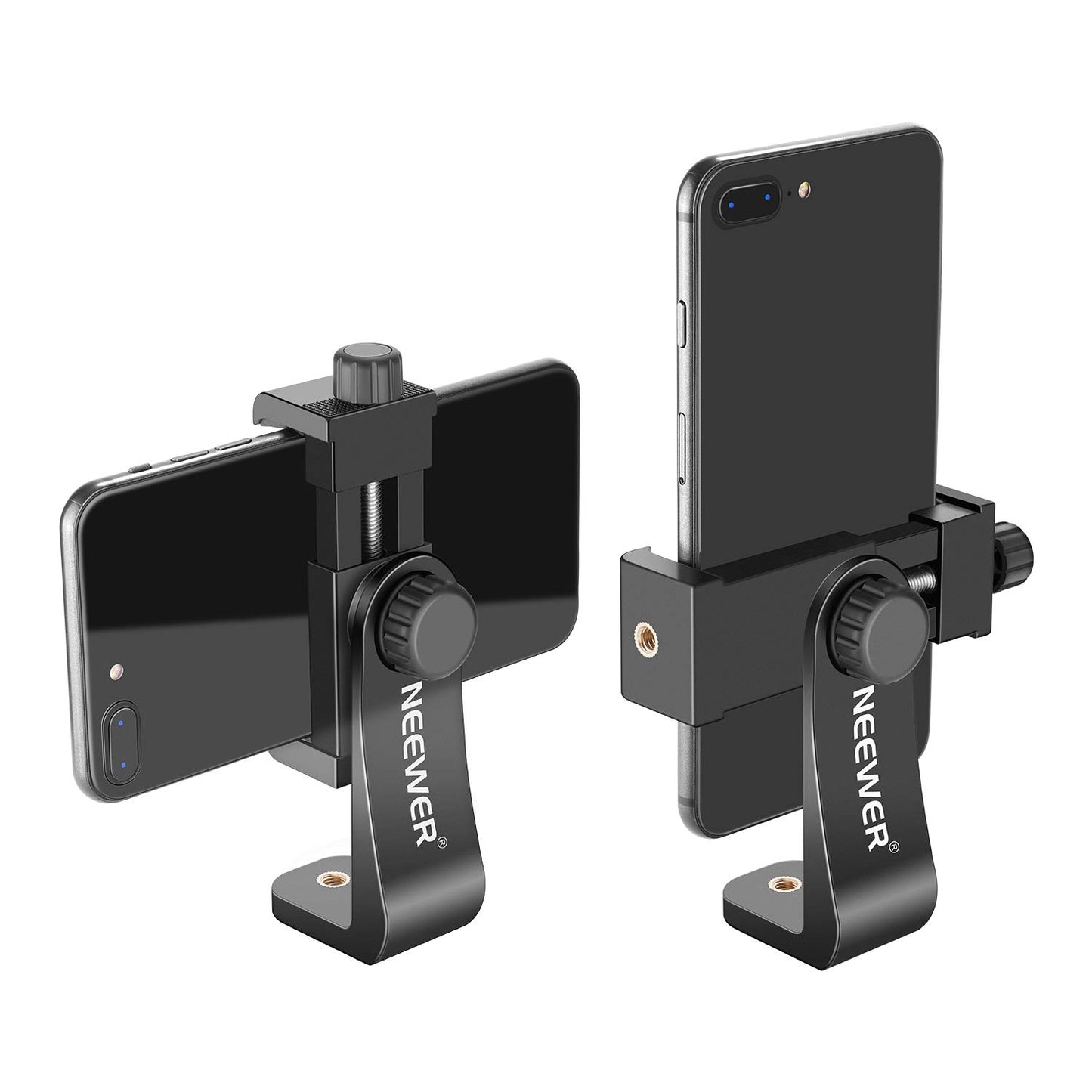 NEEWER Smartphone Holder Phone Tripod Mount Compatible with iPhone Android