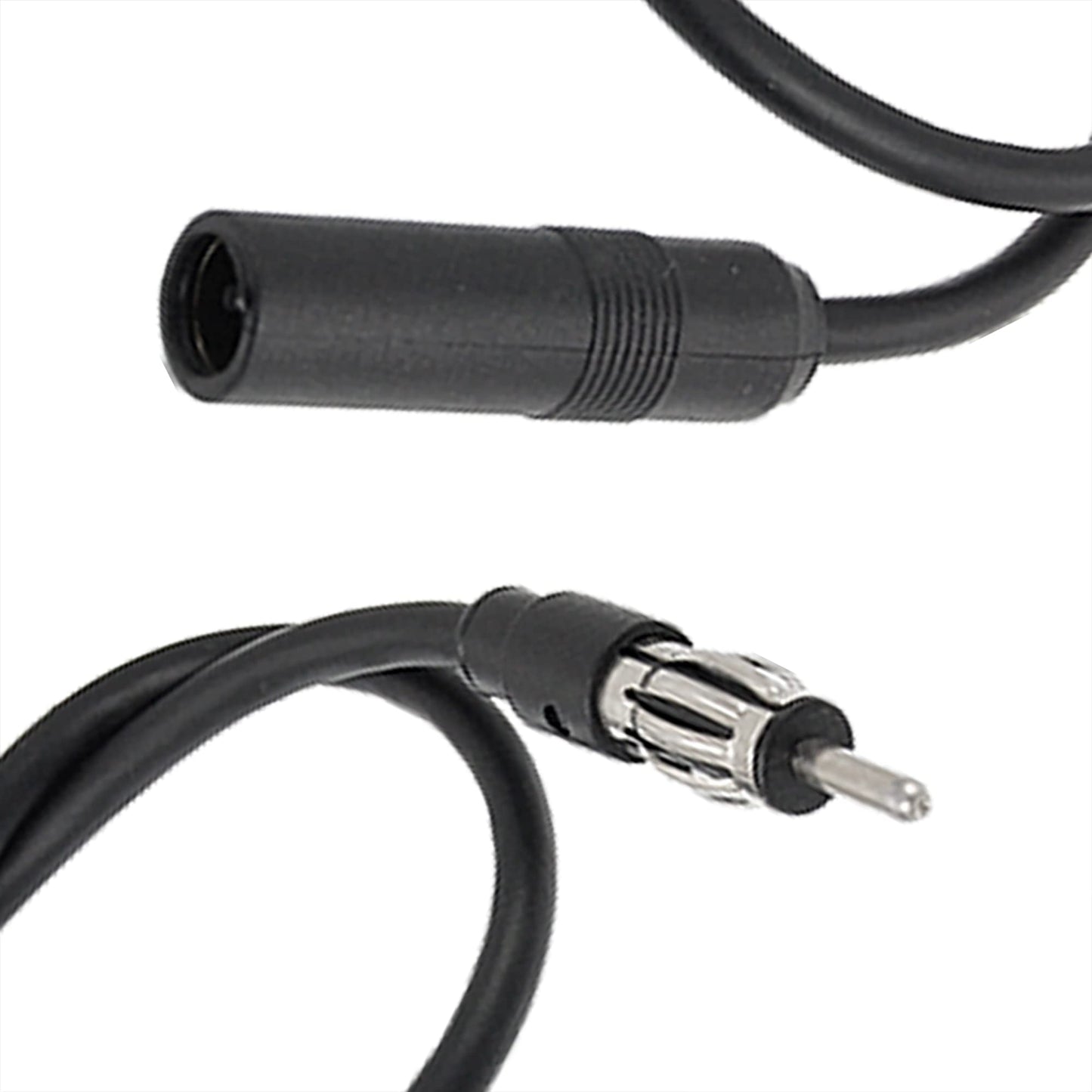 uxcell 14.6 Inch Vehicle Car AM/FM Radio Antenna Adaptor Extension Cable for Ford for Chevy for Honda for Toyota for Nissan for BMW