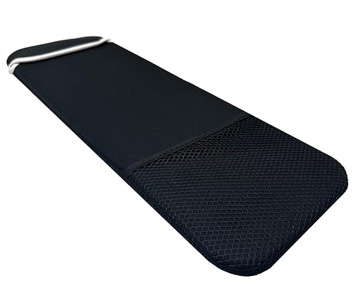 Wanty Black Color Neoprene Dust-Proof Cover Carry Bag Sleeve Protectors Compatible with Logitech MK270 / MK235 / MK295 / MK540 Wireless Keyboard