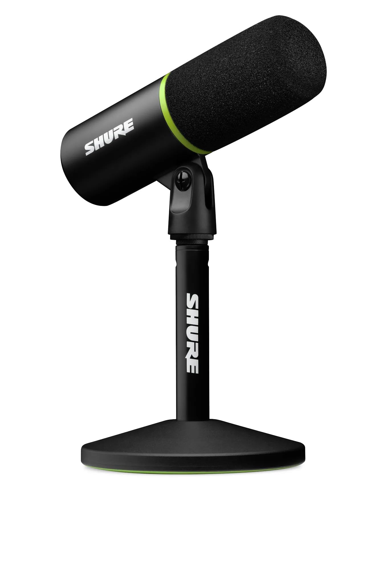 Shure MV6 Gaming Microphone - Dynamic USB Mic for PC Gaming & Streaming with Tap-to-Mute, Noise Cancellation, Desktop Stand & 3.5mm Headphone
