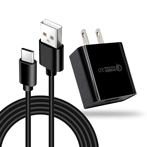10ft 18W QC3.0 Quick Charger for Oculus Meta Quest 2 Pro, Quest 2 VR Headset, for LG Android Phone,LG Stylo