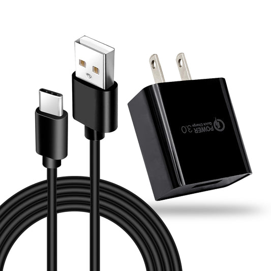 10ft 18W QC3.0 Quick Charger for Oculus Meta Quest 2 Pro, Quest 2 VR Headset, for LG Android Phone,LG Stylo
