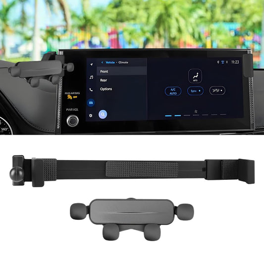 LUNQIN Car Phone Holder Mount for Toyota Sienna 2025 2026 12.3-inch Screen?Not Fit LE 8-inch Screen? Auto Accessories Navigation Screen Bracket