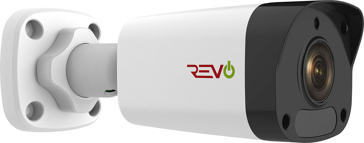 REVO America Ultra HD 4 Ch. 1TB HDD IP NVR Video Surveillance System, 4 x 1080p Bullet Security Cameras - Remote Access via Smart Phone, Tablet, PC