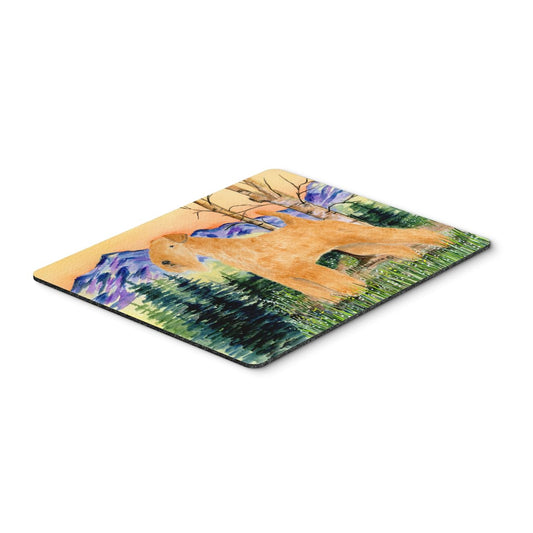 Caroline's Treasures SS8168MP Lakeland Terrier Mouse Pad, Hot Pad or Trivet for Home Office Gaming Working Computers Laptop Mouse Mat,Washable Large