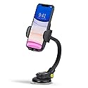 PureGear Cradle Car Phone Mount, Multi-Function Cell Phone Mount, Dashboard Car Phone Holder, Suction Cup Car Phone Holder for iPhone