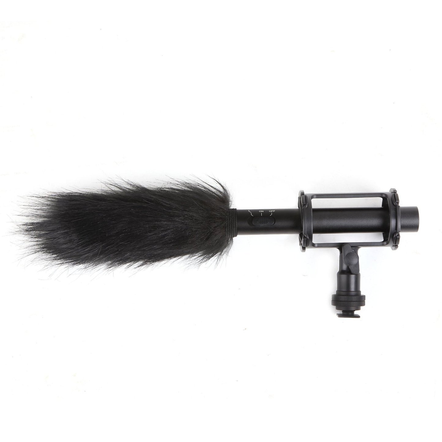 Movo WS4 Furry Outdoor Microphone Windscreen Muff 5" X 25mm (L x D) Shotgun Mic Windscreen for the Audio-Technica, Takstar, and Similar Mics