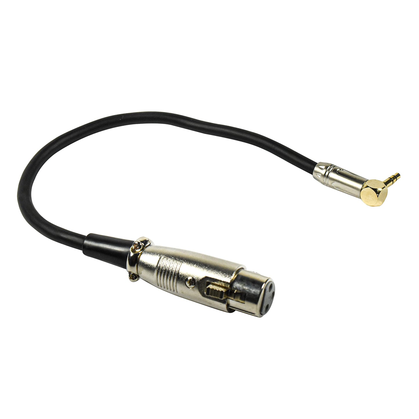 HQRP 3.5mm to XLR Female 3-pin Cable Cord Compatible with Canon EOS Rebel T2i, EOS 5D Mark II, EOS 5D Mark III, EOS 60D, EOS 6D, EOS 7D Digital
