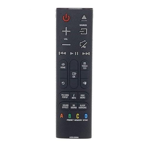 Remote Control Replaced for Samsung AH59-02630A TM1471 HT-H6500WM/ZA HT-H7730WM HT-J7750W Blu-ray DVD Home Theater Entertainment System