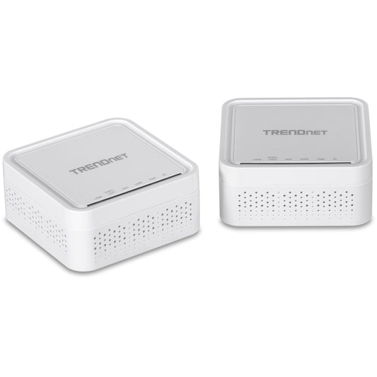 TRENDnet AC1200 Dual Band WiFi EasyMesh Kit, Includes 2 x AC1200 WiFi Mesh Nodes, TEW-832MDR2K, NDAA & TAA Compliant, Expand Your Coverage, Supports
