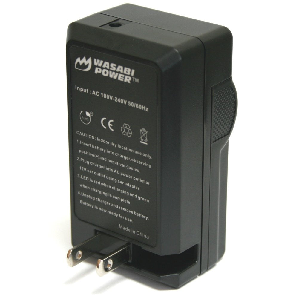 Wasabi Power Battery (2-Pack) and Charger for Canon BP-828 and Canon VIXIA HF G30, XA20, XA25