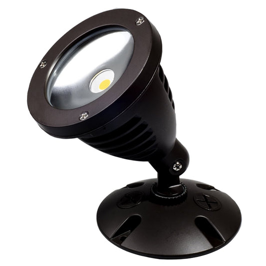 TOPELE 1100LM LED Flood Light, Exterior Flood Lights Fixture with CREE LED Source for Landscape, Commercial, Home, Garden, Yard, Waterproof, Brown