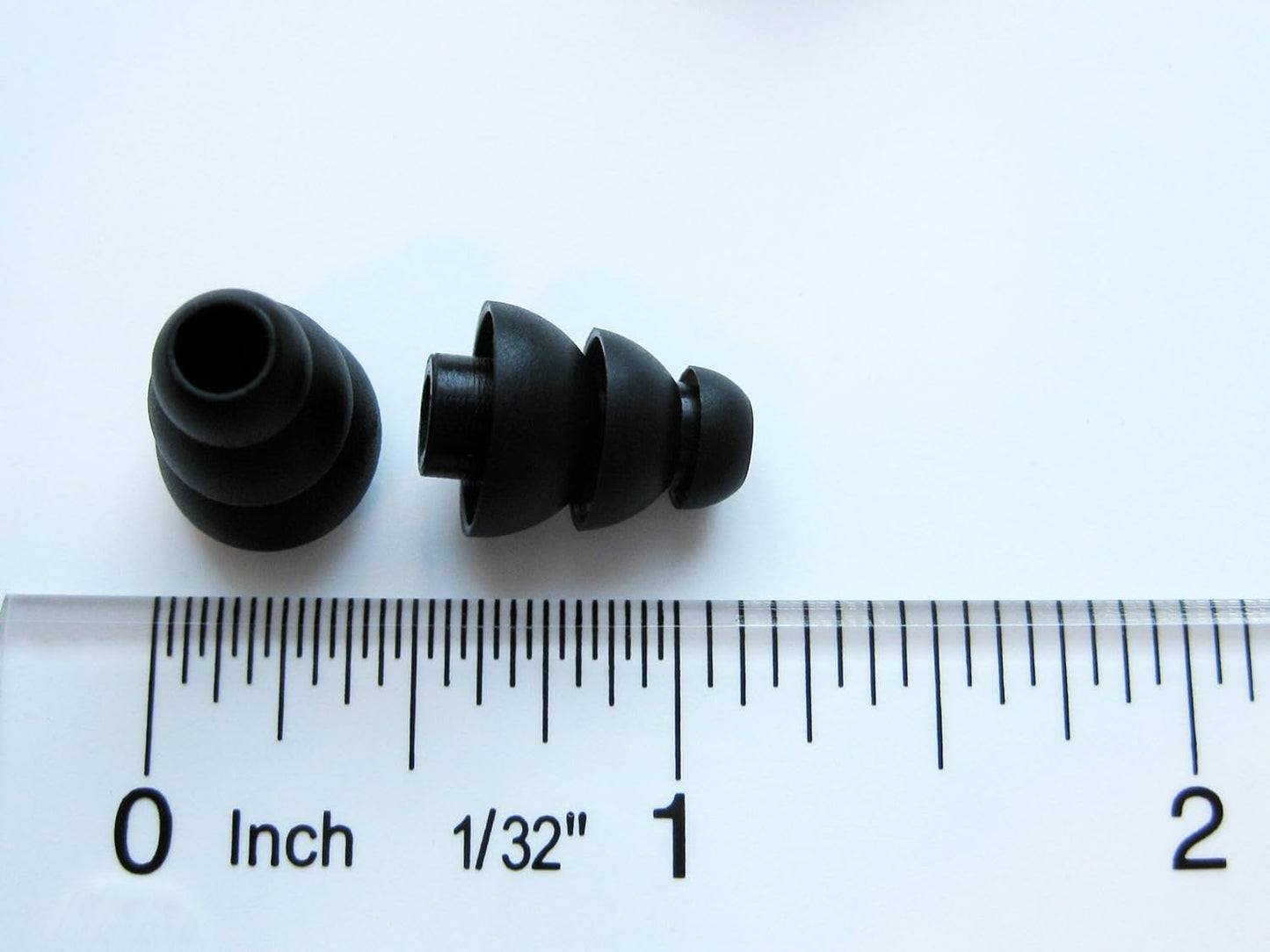 6pcs Eartips Compatible with Beats Flex, Fit Pro, Studio Buds and Studio Buds + True Wireless Earphones -Small Black Triple Flange Replacement Earbuds