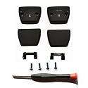 Cloud Alpha Hinge Clamps - Replacement Hinge Side Buckles Parts for HyperX Cloud Alpha/Alpha S/Alpha Pro, Cloud 2/Cloud II/Cloud 2 Core/Cloud Core