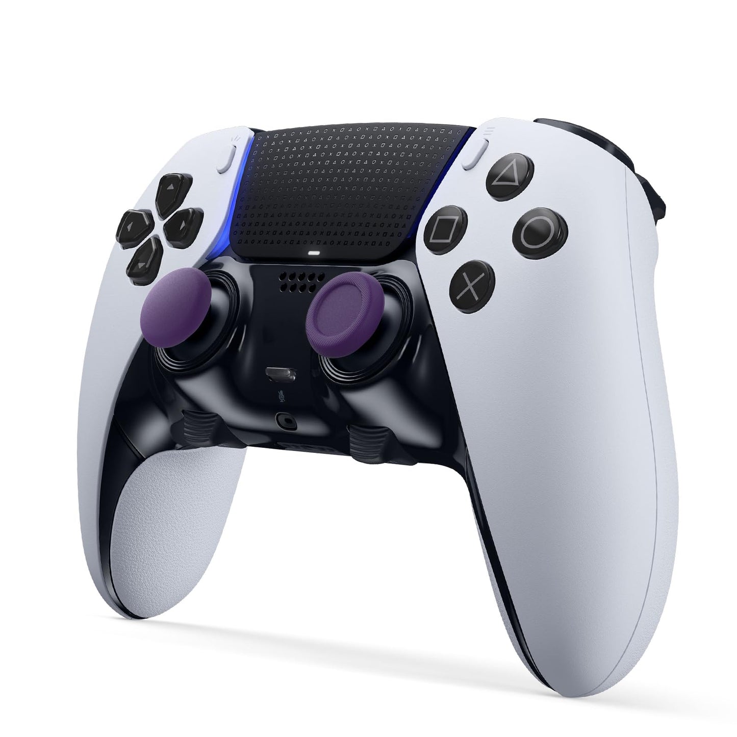 Replacement Thumbsticks for PS5 Edge Controller - Swap Thumb Grips Buttons Accessories for PS5 Edge Controller (Purple)