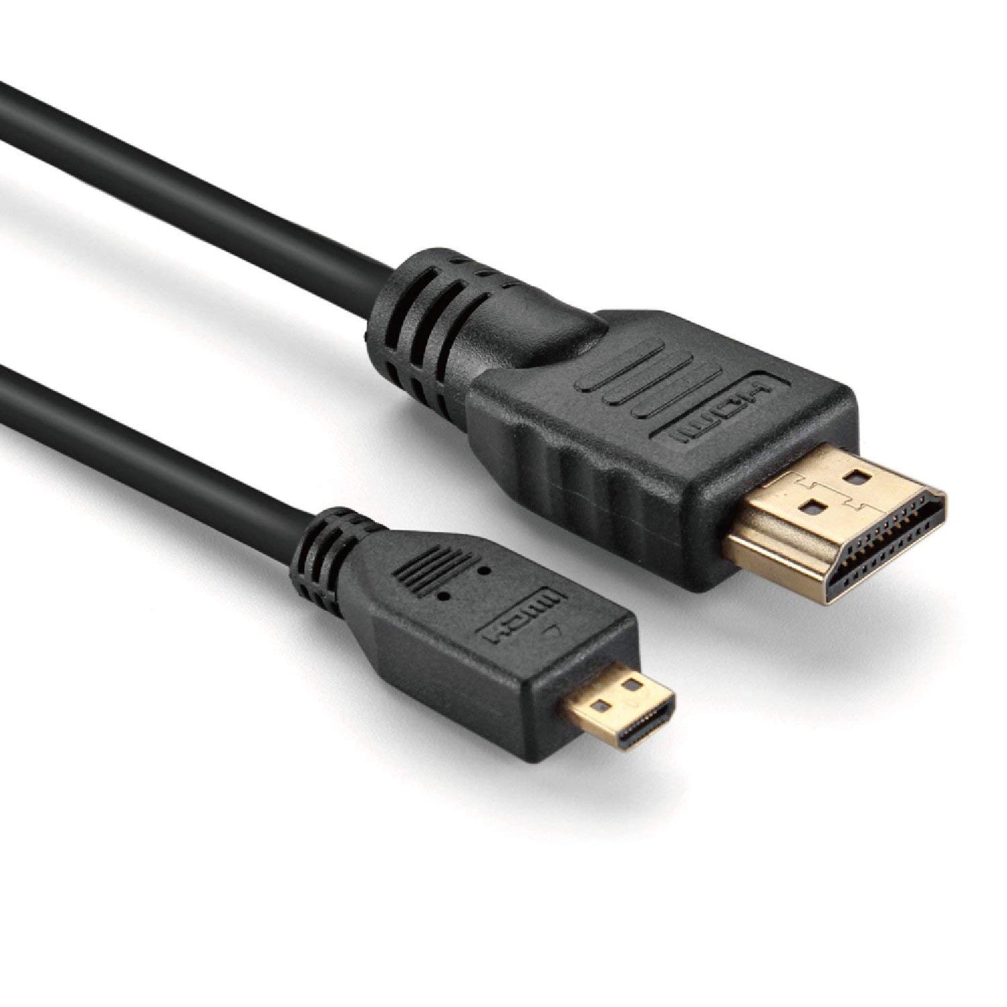 AlyKets HDMI to Micro HDMI Cable,6Ft 4K 1080ti 3D HDMI Cord for Gopro Hero 4/5/ 6/7 Black,Raspberry Pi 4, Nikon Coolpix D3400 D3500,Sony A6000 Camera