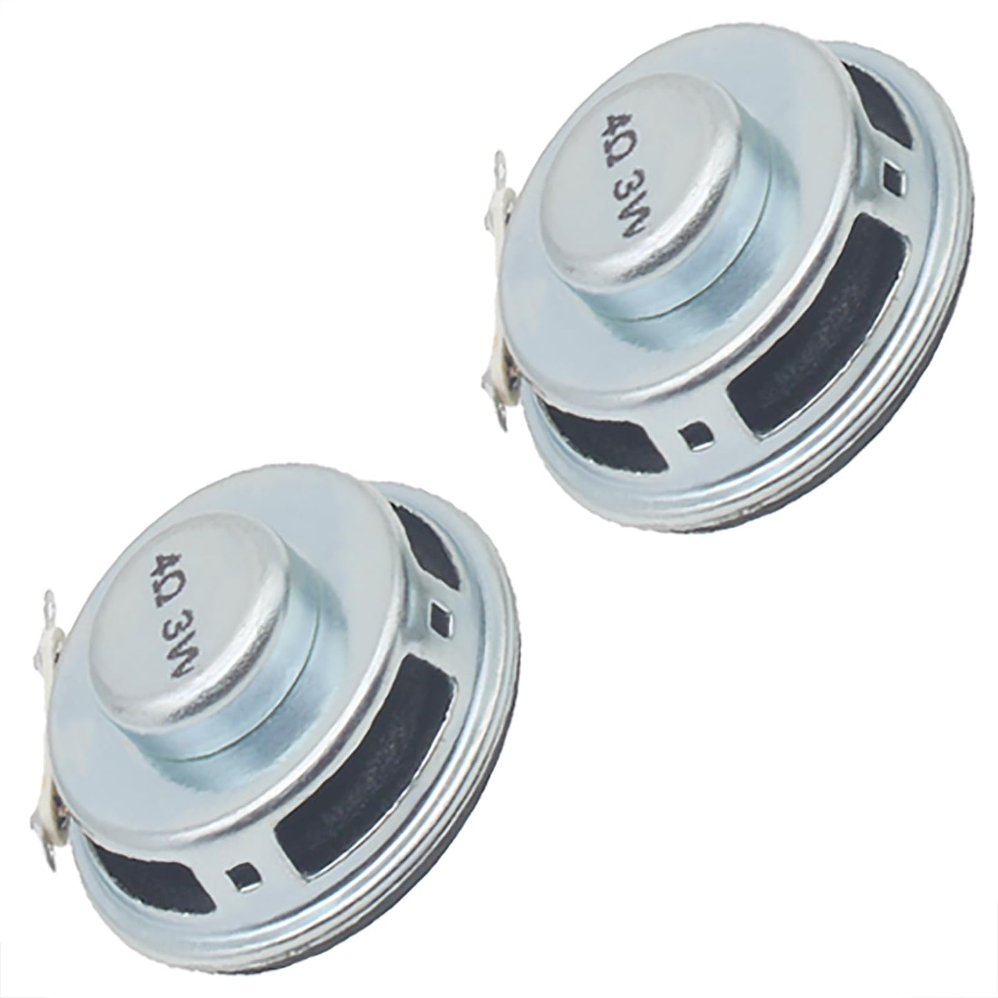 SYCZIOHU Round Bass Speaker 4Ohm 3W Full Range Audio Speaker Dia. 40mm Stereo Woofer Loudspeaker for Bluetooth Speaker and Radio