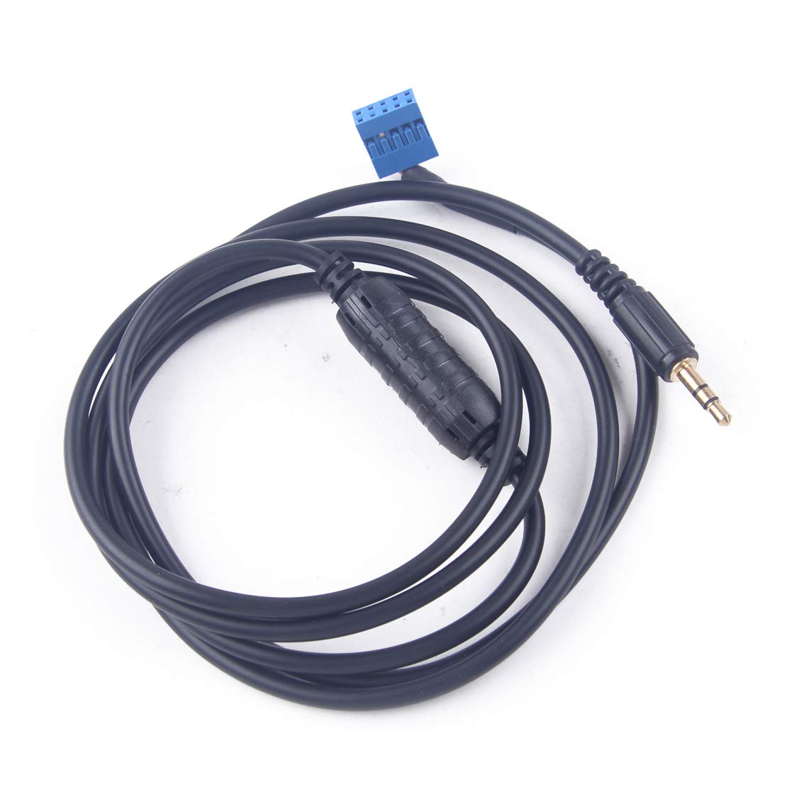 beler 3.5mm Male Interface Adapter AUX Input Mode Cable Fit for BMW 3 Series E46 1998-2006