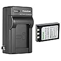Kastar 1-Pack Battery and AC Wall Charger Replacement for Olympus Camedia C-50 Zoom, Camedia C-60 Zoom, Camedia C-70 Zoom, Camedia C-470 Zoom, Camedia
