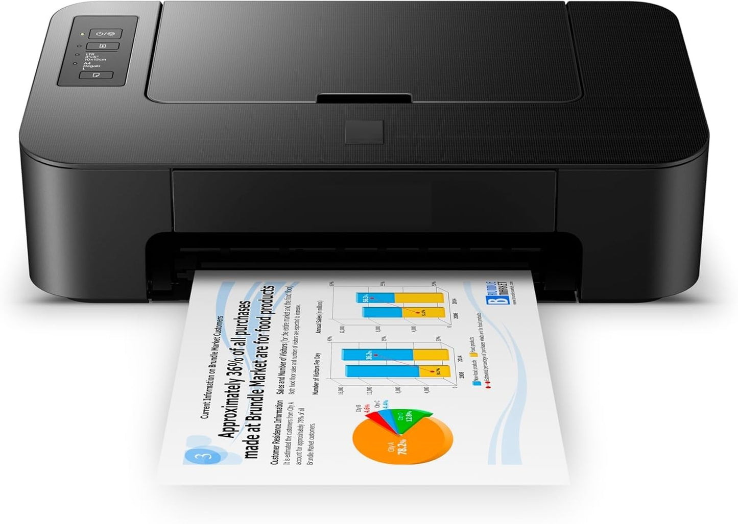 E-Z Ink Pro for MFC-J6935DW Inkjet Printer with Scan, Copy and Auto 2-Sided Printing - Wired-Only,Black, Medium