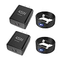 Fast Wall Charger, 6FT Type c Cables with Type C Charger Fast Charging Blocks, 45W C Port Charger for Samsung Galaxy S26/S25 Ultra/Z Fold7/Z