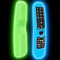 2 Pack Silicone Protective Case for LG MR21GA MR22GA MR23GA MR24GN Remote Control [Anti-Slip] Shockproof Protector Cover for LG Magic Remote 2021-2024
