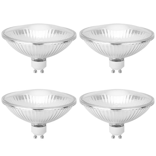Familite Dimmable GU10 Based AR111/FR111 Halogen Bulb, 75W 900LM Reflector GU10 Flood Bulbs for Down Light Track Light Warm White 3000K (Pack of 4)