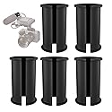 5pcs Microphone Shock Mount Rubber Sleeve, Compatible with Sony Camcorder Rode NTG, Sennheiser MKH Shotgun Mic FX3,FS7,FX6,FX8,FX9,NX80,FS5